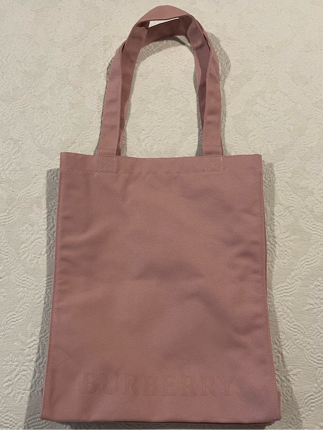 Women's Burberry Pink Tote Bag In Original Packaging